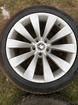 Zimní alu kola 235|45 R18 Superb - Pegasus - 6