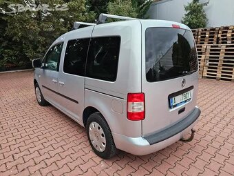 VW Caddy 1.9 TDI 77kW,klima,bez koroze,tažné,výhřev,serviska - 6