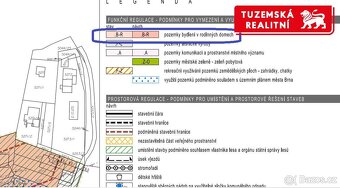 Stavební pozemek, Brno- Líšeň, ulice Střelnice a Habří, na r - 6