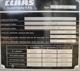 CLAAS Atos 230 Top stav❗️510 Mth - 6