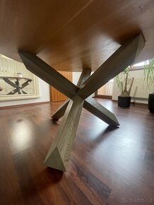 Stůl jídelní z masivu - 6