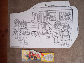 oboustranné Puzzle-požárník Sam - 6