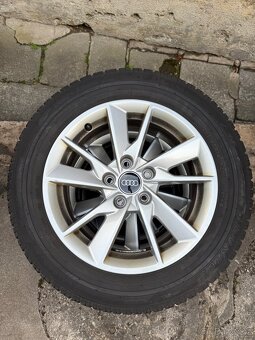 Zimní kompletní alu kola Audi 205/60 R16 5x112 - 6