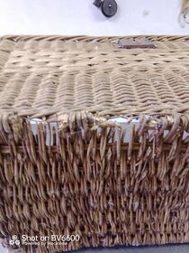 Starý proutěný koš - 6