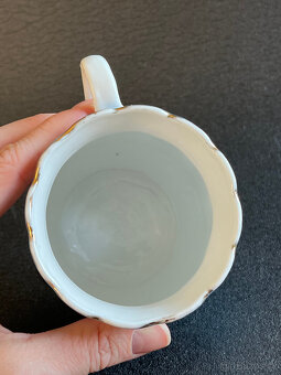 Starožitný malovaný hrnek buclák 300ml - 6