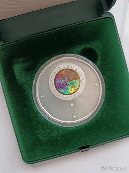 2000kč ČNB konec Milénia 2000 Zlato/Stříbro - 6