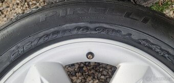 Alu kola Renault scenic letní pneu Pirelli 215/65R16 - 6