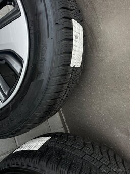 Alu kola kia, nové zimní pneu 205/60 R16 - 6