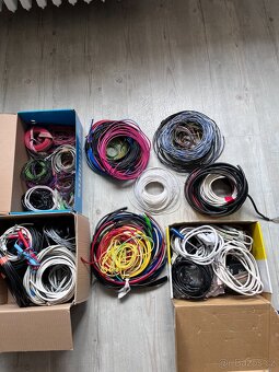 Vodiče,dráty, licny, bužírky a další materiál - 6