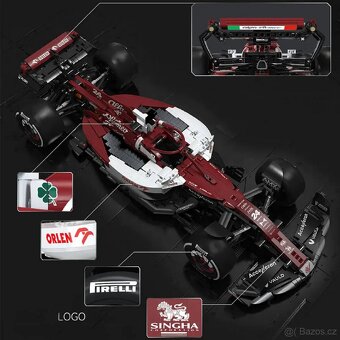 stavebnice Vozu F1 Alfa Romeo C42 - 6