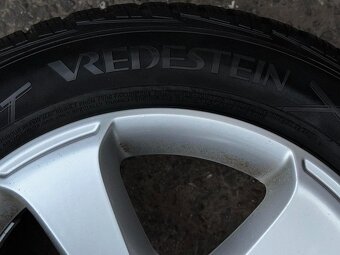 Original ALU kola VW 16" 6,5J ET42 zimní pneu 205/55/R16 - 6