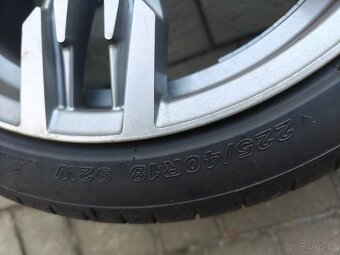 18" ALU kola BMW + nové pneu - 6