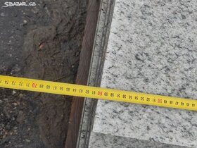 Stará kamenná dlažba, žulová dlažba - 60x60x2 cm, 16 ks - 6