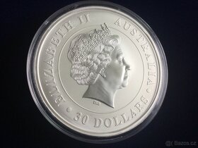 1 kg stříbrná mince koala 2011 - originál - 6