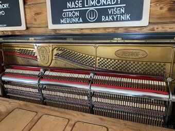 Starožitné piano Petrof - 6