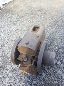 Starý německý stabilní motor Sendling - 6