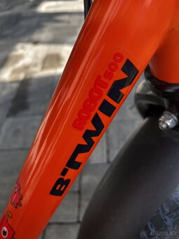 Dětské kolo Btwin 14" robot + postranní kolečka - 6