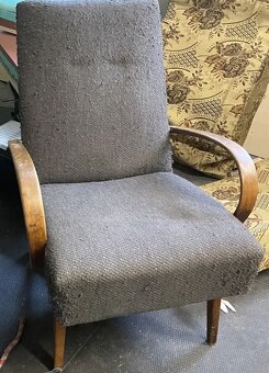 SLEVA Retro křeslo Ton č. 6952 - Jan Šmídek - 6