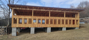 Drevostavba, Chata, Konstrukce, Vcelin - 6