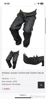 Zateplené zimní kalhoty pro vozíčkáře XXL - 6