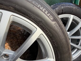 Alu kola 5x112 včetně letních pneu hankook, 7,5x17,ET36 - 6