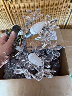 Krasne svetla na zed,lampicky 5ks - 6