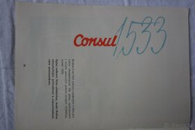 Psací stroj ,,CONZUL 1533"  ČSSR 1964 - 6