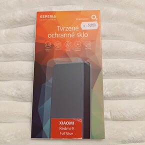 Nové, Tvrzené ochranné sklo (9H) pro Xiaomi Redmi 9 černé - 6