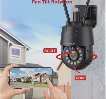 IP kamera WIFI 8MP 30X Optical POE NOVÉ - 6