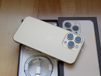 APPLE iPhone 13 Pro 512GB Gold - ZÁRUKA - TOP STAV - 6