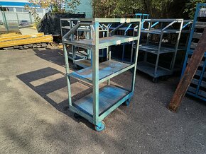 Odkládací manipulační vozík-regál - 6