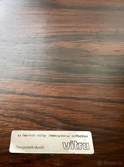 Křeslo a taburet Vitra - Santos Rosewood - Eames - 6
