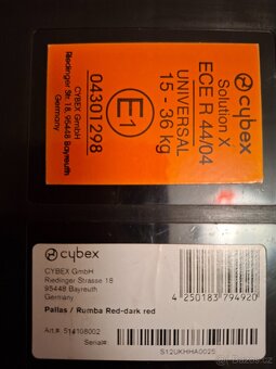 Autosedačka Cybex Pallas - 6