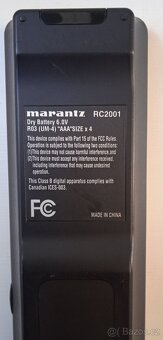 MARANTZ - dálkový ovladač - 6