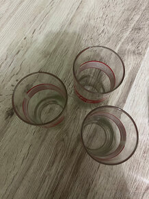 Nápojové sklo Coca Cola - červená - 6