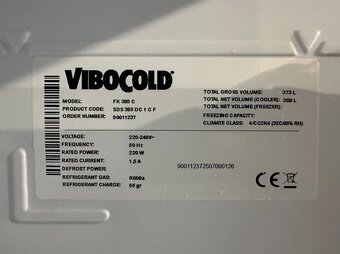 Lednice VIBOCOLD FK 385 C - 6