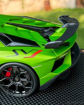 MR Collection - Lamborghini Aventador SVJ, Verde Alceo, 1:18 - 6