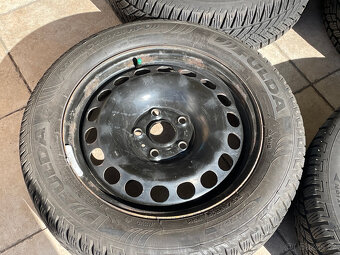 Zimní sada 5x112 et43 Volkswagen,Škoda,Audi 215/55 R16 Fulda - 6