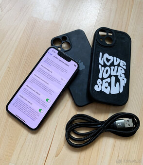 Apple Iphone 13 mini 128GB černý / baterie 100% / - 6