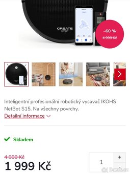 Robotický vysavač IKOHS NetBot Eco S12 - 6