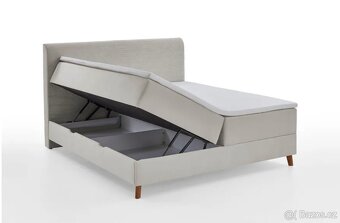 Boxspring postel MEMPHIS s úložným prostorem - 6