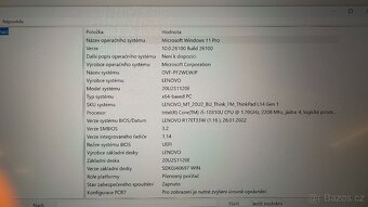 Prodám L14 Laptop ThinkPad G1 - 6