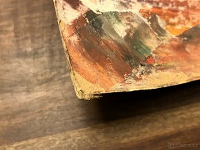 Dvě krajinomalby - J. Sládek, signováno, nerámováno - 6