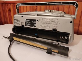 KANSAI KS-8127 – AM/FM rádio s kazetovým přehrávačem - 6