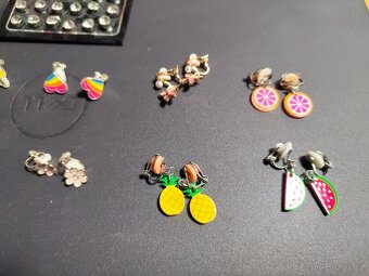 Magnetické a klipsové náušnice pro dívky - 6