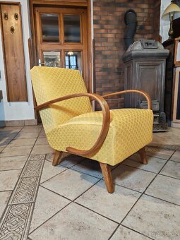 Párová křesla Halabala C a stolek Koželka Kropáček - 6