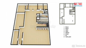 Pronájem obchod a služby, 420 m², Most, ul. Česká - 6