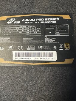 Zbytek mining rig, 2xMB, zdroj 850W, karty, kabely, redukce - 6