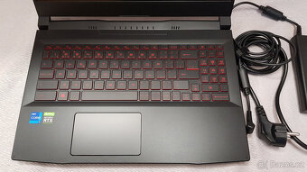 Herní notebook MSI KATANA GF66, i7, RTX3070, 1TBSSD NEHRANÝ - 6
