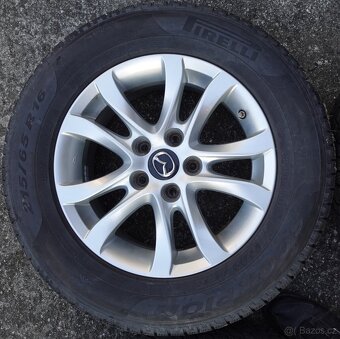 Zimní originál Mazda Alu kola 5x114,3 215/65 R16 - 6